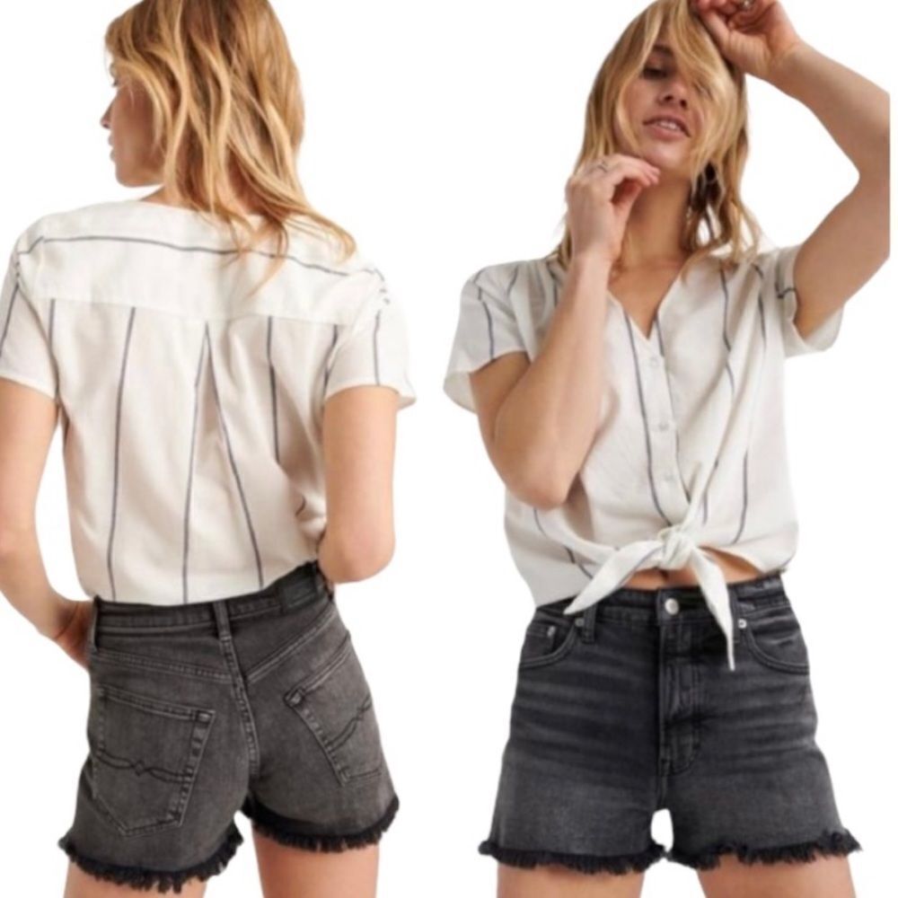 Lucky Brand Lucky Pins Short Washed Black Size 2/26